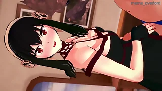 Yor Forger handjobs and blissfulness