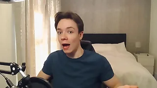 Hot Young British Tramp Reads and Reacts adjacent to Porn Pic Comments